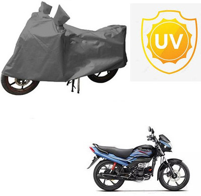 Atulit enterprises Waterproof Two Wheeler Cover for Honda(Passion Pro, Grey)