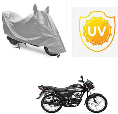 Atulit enterprises Waterproof Two Wheeler Cover for Honda(CD, Silver)
