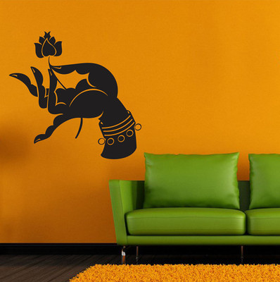 Wallzone 50 cm WELCOME Removable Sticker(Pack of 1)