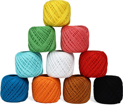 coriox Multicolor Thread(55 m Pack of12)