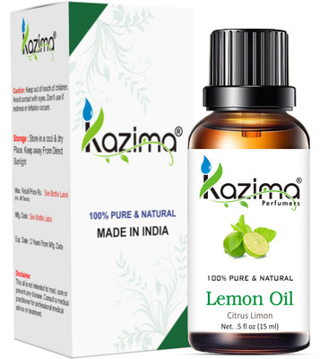 Kazima Pure Lemon Oil - Refreshing And Healthy(15 ml)