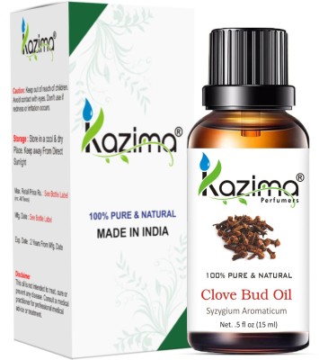 Kazima Clove Bud Essential Oil (15ML) Pure Natural For Skin Care & Hair Treatment(15 ml)