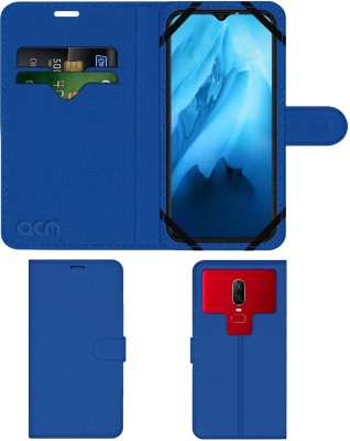 ACM Flip Cover for I Kall K250 Hd+(Blue, Cases with Holder, Pack of: 1)