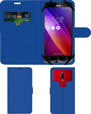 ACM Flip Cover for Asus Zenfone 2 Ze550ml(Blue, Cases with Holder, Pack of: 1)