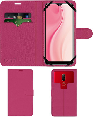 ACM Flip Cover for Vivo Y3S(Pink, Cases with Holder, Pack of: 1)