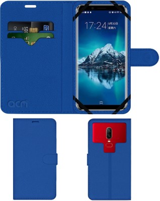 ACM Flip Cover for Leagoo S8 Pro(Blue, Cases with Holder, Pack of: 1)