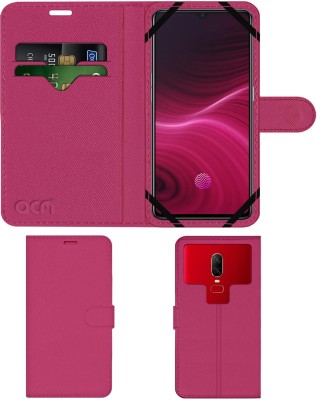 ACM Flip Cover for Real Me X2 Pro Master Edition(Pink, Cases with Holder, Pack of: 1)