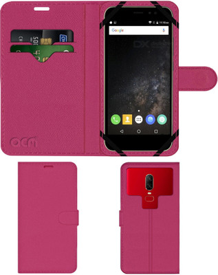 ACM Flip Cover for Zte Nubia N1 Lite(Pink, Cases with Holder, Pack of: 1)