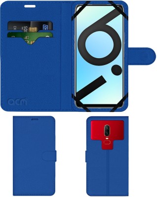 ACM Flip Cover for Realme 6I India Version(Blue, Cases with Holder, Pack of: 1)