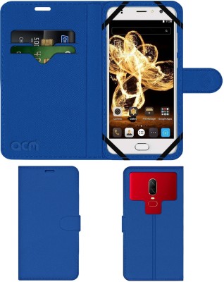 ACM Flip Cover for Zopo X 5.5(Blue, Cases with Holder, Pack of: 1)