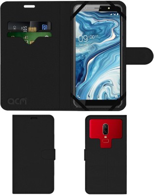 ACM Flip Cover for Xolo Era 5x(Black, Cases with Holder, Pack of: 1)