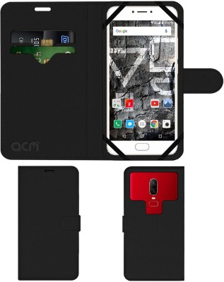 ACM Flip Cover for Yunicorn Yu5530(Black, Cases with Holder, Pack of: 1)