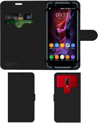 ACM Flip Cover for Surya Kekai Blaze Gio 4G(Black, Cases with Holder, Pack of: 1)