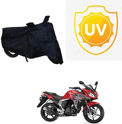 SRENTERPRISES Waterproof Two Wheeler Cover for Yamaha(Fazer, Black)