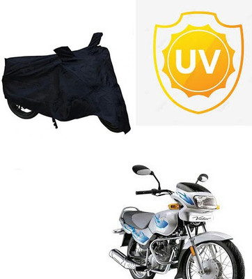 Atulit enterprises Waterproof Two Wheeler Cover for TVS(Victor GLX, Black)