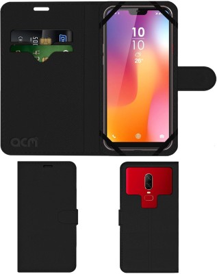 ACM Flip Cover for Centric G3(Black, Grip Case, Pack of: 1)