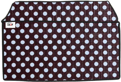 AAVYA UNIQUE FASHION Microwave Oven  Cover(Width: 48.26 cm, Brown,White)