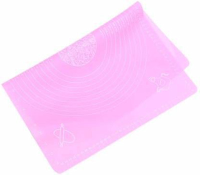 BellAella Silicone Baking Mat with Measurements for Kitchen, Roti, Pastry, Cookies, Macarons,Bread Cooking Mat Professional Non Stick Liner Rolling Fondant Pastry Mat Food-grade Silicone Baking Mat(Pack of 1)