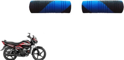 VHPQ HerSplendNXBlueBlackFoamGripCover Handle Bar Grip For Hero Splendor NXG(Pack of 2)