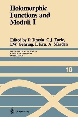 Holomorphic Functions and Moduli I(English, Paperback, unknown)
