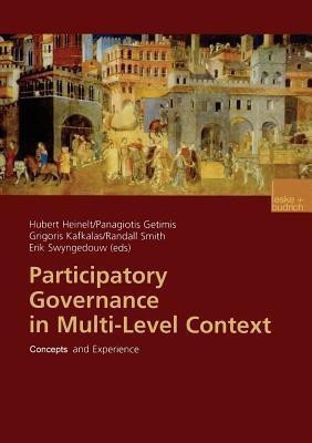 Participatory Governance in Multi-Level Context(English, Paperback, unknown)