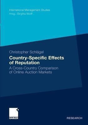 Country-Specific Effects of Reputation(English, Paperback, Schlaegel Christopher)