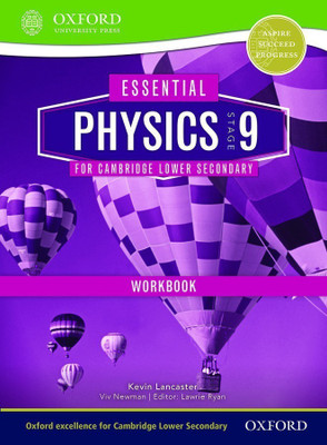 Essential Physics for Cambridge Lower Secondary Stage 9 Workbook(English, Spiral bound, Lancaster Kevin)