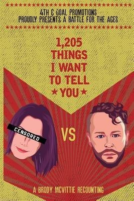 1,205 Things I Want to Tell You(English, Paperback, McVittie Brody Drew)