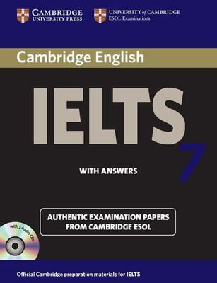 Cambridge IELTS 7 Self-study Pack (Student's Book with Answers and Audio CDs (2))(English, Mixed media product, Cambridge ESOL)