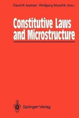 Constitutive Laws and Microstructure(English, Paperback, unknown)