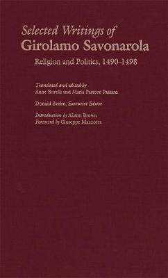 Selected Writings of Girolamo Savonarola(English, Electronic book text, Savonarola Girolamo)