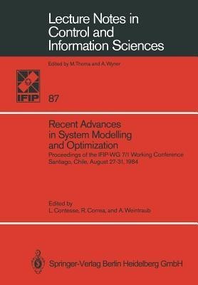 Recent Advances in System Modelling and Optimization(English, Paperback, unknown)