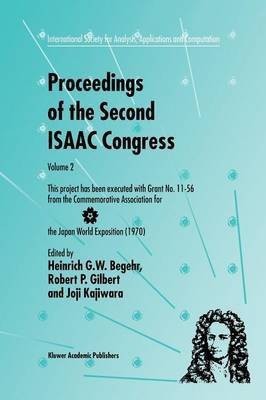 Proceedings of the Second ISAAC Congress(English, Paperback, unknown)