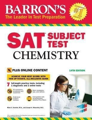 SAT Subject Test: Chemistry with Online Tests(English, Paperback, Mascetta Joseph A. M.A.)
