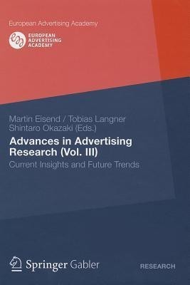 Advances in Advertising Research (Vol. III)(English, Hardcover, unknown)