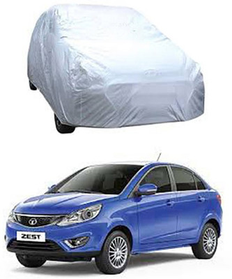 Billseye Car Cover For Tata Zest (Without Mirror Pockets)(Grey)