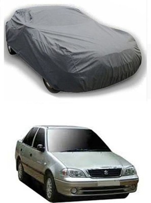 W proof Car Cover For Maruti Suzuki Esteem (Without Mirror Pockets)(Grey)