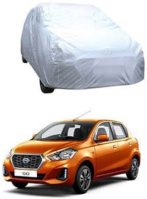 Billseye Car Cover For Datsun Go (Without Mirror Pockets)(Grey)