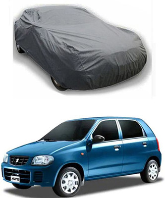 W proof Car Cover For Maruti Suzuki Alto (Without Mirror Pockets)(Grey)