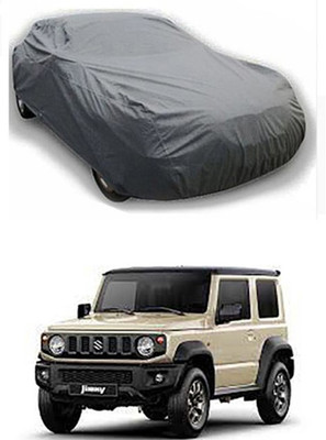 Billseye Car Cover For Maruti Suzuki Jimny (Without Mirror Pockets)(Grey)