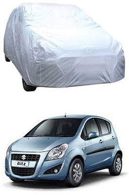 W proof Car Cover For Maruti Suzuki Ritz (Without Mirror Pockets)(Grey)