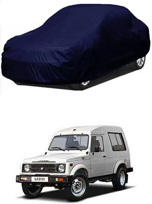 Billseye Car Cover For Maruti Suzuki Gypsy (Without Mirror Pockets)(Blue)