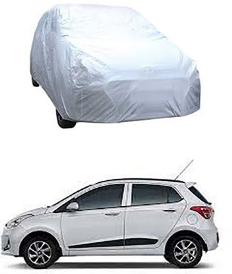 Billseye Car Cover For Hyundai Grand i10 (Without Mirror Pockets)(Silver)