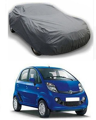 W proof Car Cover For Tata Nano (Without Mirror Pockets)(Grey)