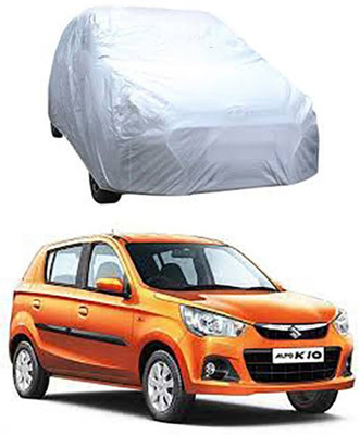 Billseye Car Cover For Maruti Suzuki Alto K10 (Without Mirror Pockets)(Silver)