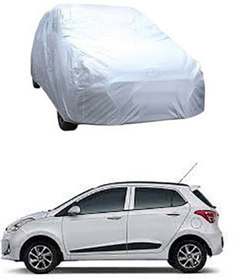 W proof Car Cover For Hyundai Grand i10(Grey)