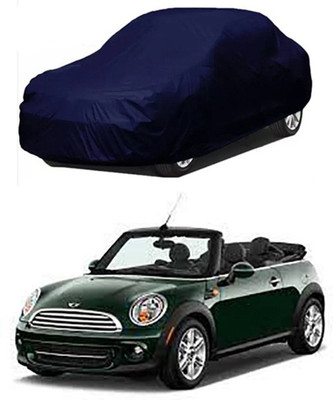 W proof Car Cover For Mini Universal For Car (Without Mirror Pockets)(Blue)