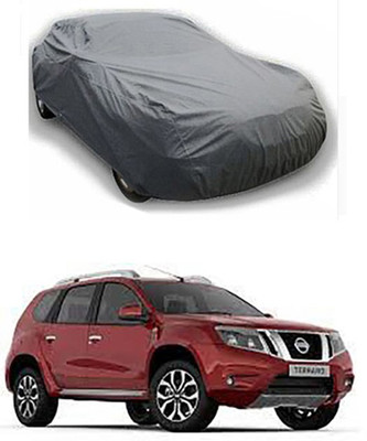 W proof Car Cover For Nissan Terrano (Without Mirror Pockets)(Grey)