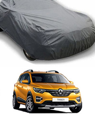 W proof Car Cover For Renault Triber (Without Mirror Pockets)(Grey)