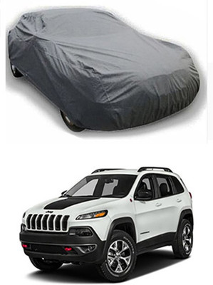 Billseye Car Cover For Jeep Universal For Car (Without Mirror Pockets)(Grey)